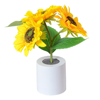 Rechargeable Sunflower Night Light