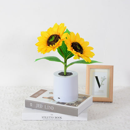 Rechargeable Sunflower Night Light