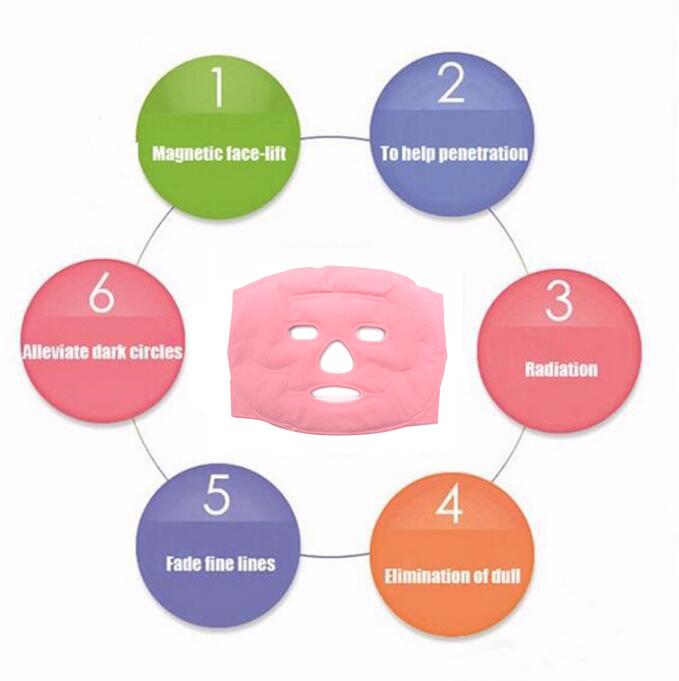 Tourmaline Gel Gel Magnet Facial Mask Face Slimming Beauty Massage Fat Burn Face Mask Thin Face