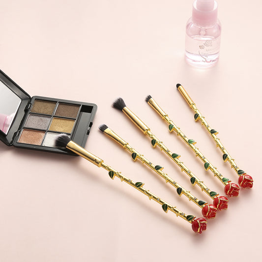 Mini Rose Makeup Brush Tool