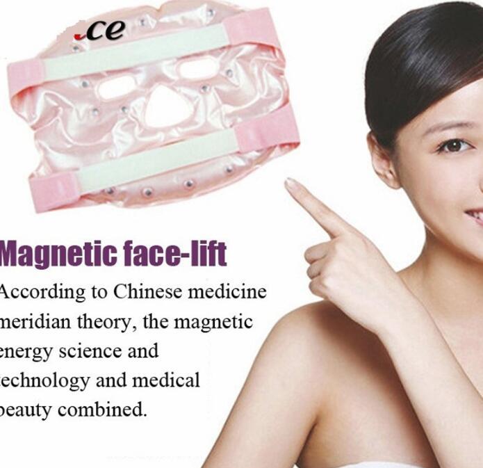 Tourmaline Gel Gel Magnet Facial Mask Face Slimming Beauty Massage Fat Burn Face Mask Thin Face